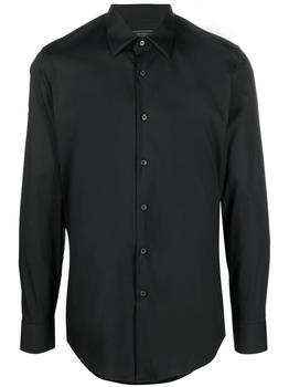 Prada | Prada Men's  Black Cotton Shirt商品图片,9.5折