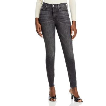 Frame Womens Le High Rise Distressed Skinny Jeans product img