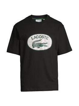 Lacoste | Regular-Fit Branded Monogram Print T-Shirt商品图片,