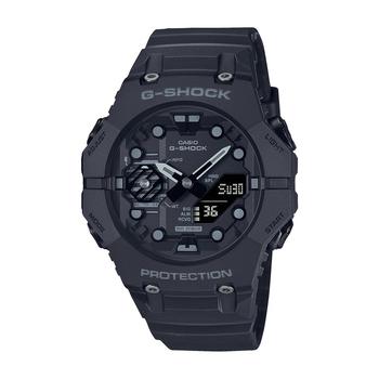 G-Shock | Men's Two Hand Quartz Black Resin Bluetooth Watch, 46.0mm GAB001-1A商品图片,