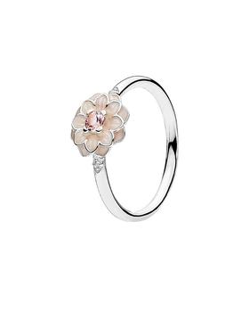 product PANDORA Silver CZ & Crystal Blooming Dahlia Ring image