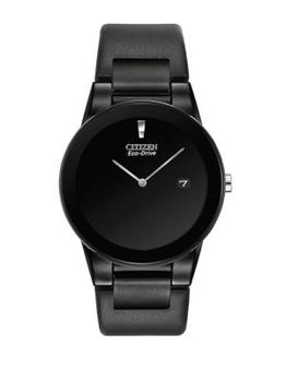 推荐Axiom Eco-Drive Stainless Steel Black Watch商品
