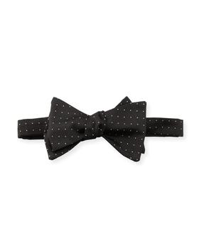 商品Pin-Dot Silk Bow Tie图片