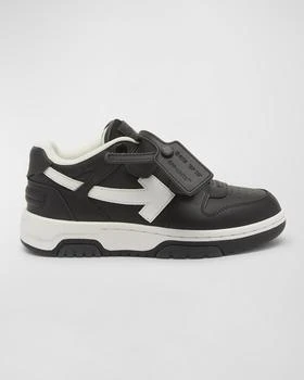 Off-White | Kid's Out Of Office Low-Top Leather Sneakers, Toddler/Kids 