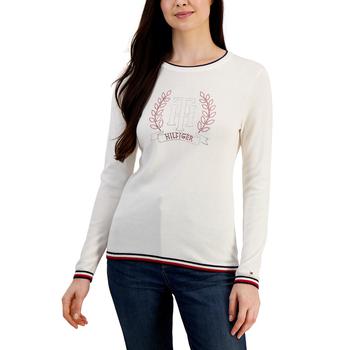 推荐Women's Logo Crest Long Sleeve Sweater商品