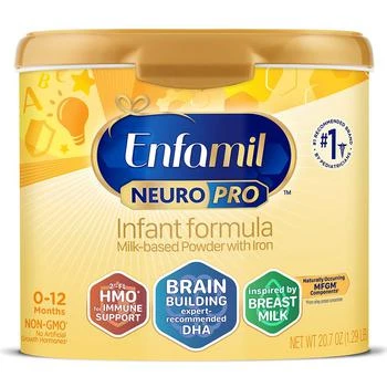 Enfamil | 美赞臣Enfamil NeuroPro 金樽婴儿配方奶粉 595g,商家Walgreens,价格¥314