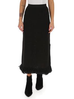 Bottega Veneta | Bottega Veneta Knitted Midi Skirt商品图片,额外9折, 额外九折
