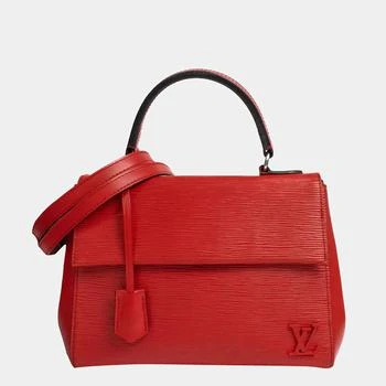 推荐Louis Vuitton Red Epi Leather Cluny BB Shoulder Bag商品