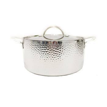 BergHOFF | Hammered Tri-Ply 9.5" Covered Dutch Oven商品图片,