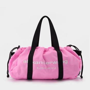 推荐Primal Drawstring Duffle bag in Pink Nylon商品
