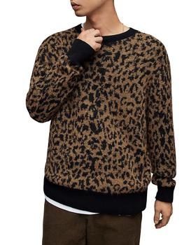推荐Catt Jaguar Pattern Relaxed Fit Sweater商品