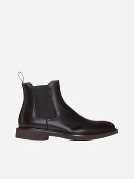 推荐Leather Chelsea boots商品