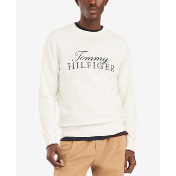 Tommy Hilfiger | Men's Niles Logo Crewneck Sweater商品图片,