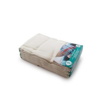 商品rayon from Bamboo Prefold Cloth Diapers (6pk) - Size 3 : Baby Beige图片