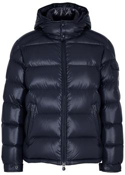 moncler maya, Moncler | Maya navy quilted shell jacket商品图片 