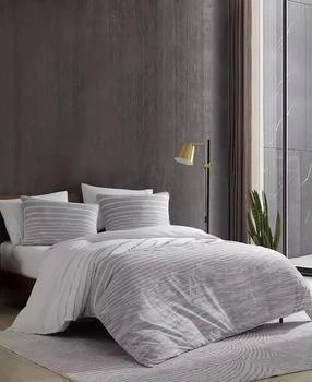 Kenneth Cole | Abstract Stripe Comforter Set,商家Macy's,价格¥628