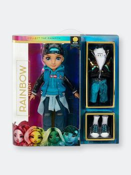 商品Rainbow High River Kendall – Rainbow Fashion Boy Doll with 2 Complete Mix & Match Outfits and Accessories图片