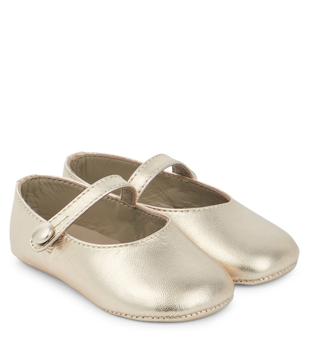 商品Bonpoint | Baby leather slippers,商家MyTheresa,价格¥894图片