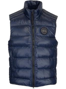 canada goose vest好用吗, Canada Goose | Canada Goose Logo Patch Zip-Up Padded Vest商品图片 8.1折