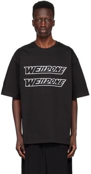 We11done | Black Heart Spray T-Shirt商品图片,额外8.5折, 独家减免邮费, 额外八五折
