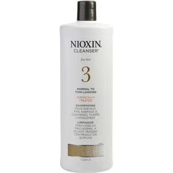 推荐NIOXIN 丽康丝 洁净系统3洗发露 轻度稀疏染后发质 1L （包装可能不同）商品