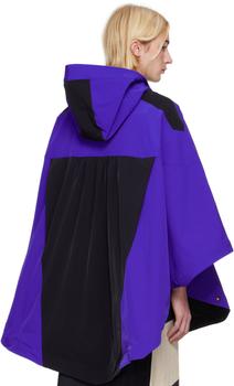 ジャケット・アウター ASICS Kiko Kostadinov HEVEANOID CAPE HEVEANOID CAPE | Unisex | Asics Blue | ASICS NOVALIS | ASICS