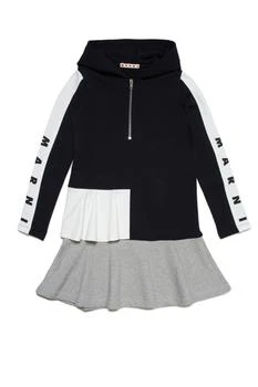 Marni | Marni Kids Logo Printed Colour-Blocked Dress 6.2折