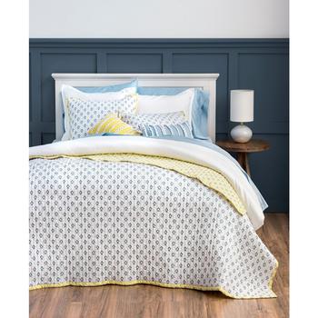 Martha Stewart | Naomi Block 3-Pc. Quilt Set, King, Created For Macy's商品图片,3.9折