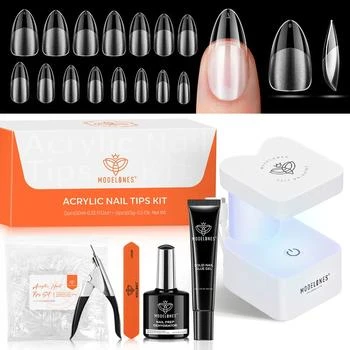 MODELONES | Medium Almond Nail Tips Kit,商家MODELONES,价格¥107
