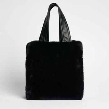 STAND STUDIO | Stand Studio Lisetnis Faux Shearling Tote Bag商品图片,