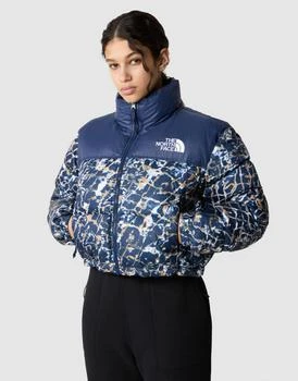推荐The North Face Nuptse short jacket in dusty periwinkle商品