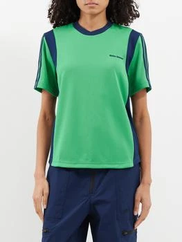 推荐Football recycled-polyester jersey T-shirt商品