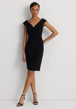 Ralph Lauren | Ralph Lauren Jersey Off The Shoulder Cocktail Dress 5折