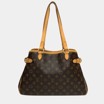 Louis Vuitton | Louis Vuitton Brown Canvas Monogram Batignolles Horizontal Tote Bag商品图片,