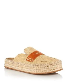 推荐Women's Espadrille Mule Loafers商品