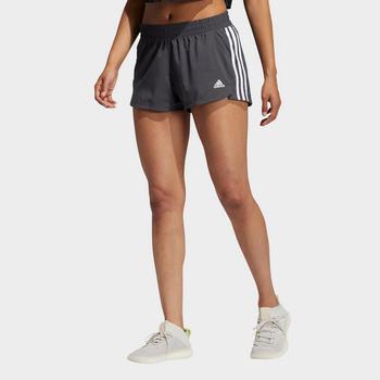 推荐Women's adidas Pacer 3 Stripes Woven Training Shorts商品