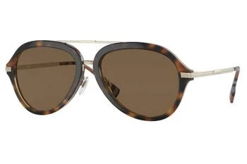 Burberry | Jude Brown Pilot Men's Sunglasses BE4377 300273 58 3.3折, 满$200减$10, 满减