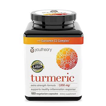 推荐Youtheory Turmeric Extra Strength 1000mg (180 ct.)商品