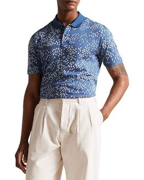 product Pacita Cotton Floral Print Polo Shirt image