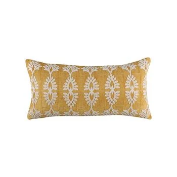 Levtex | Presidio Crewel StitchDecorative Pillow, 24" x 12",商家Macy's,价格¥236