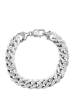 Effy | Men's Sterling Silver 8.5 Inch Bracelet With Ruthenium Finish商品图片,
