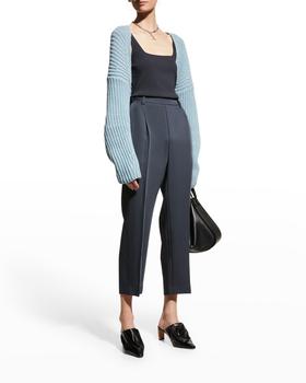 vince cashmere, Vince | Lofty Rib Bolero Cardigan商品图片 2.8折