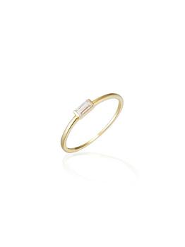 商品LUNNE | 14k Baguette Stone Ring,商家W Concept,价格¥1189图片