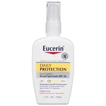 Eucerin |  Everyday Protection Face Lotion SPF 30 防晒乳液 第2件5折, 满免