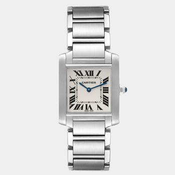 Cartier | Cartier Tank Francaise Midsize Steel Ladies Watch WSTA0005 25 x 30 mm商品图片,