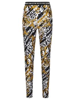 推荐Versace Jeans Couture Logo Brush Couture Leggings商品