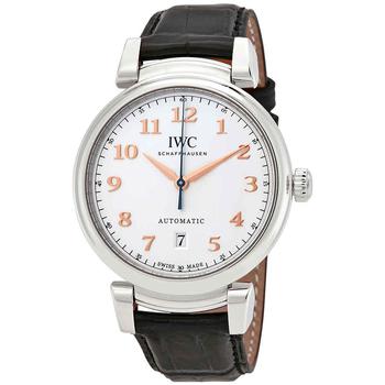 IWC Schaffhausen | Da Vinci Silver Dial Automatic Mens Leather Watch IW356601商品图片,8折
