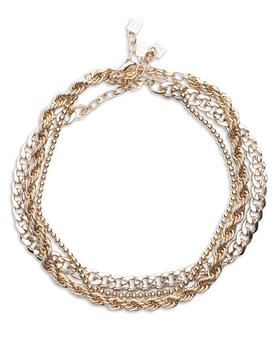 推荐Trinity Collar Necklace, 15"-18" - Set of 3商品