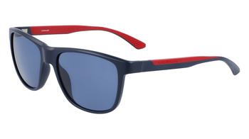 Calvin Klein | Blue Rectangular Mens Sunglasses CK21509S 410 55商品图片,2.5折