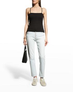 product The Pixie Tomcat Straight Cropped Jeans image